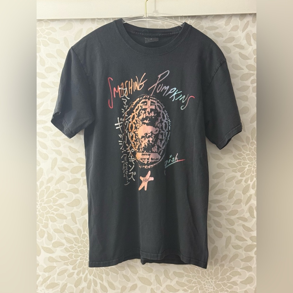 Huf X Smashing Pumpkins Adult Men’s M Black Gish 2020 Band Concert Tee T Shirt